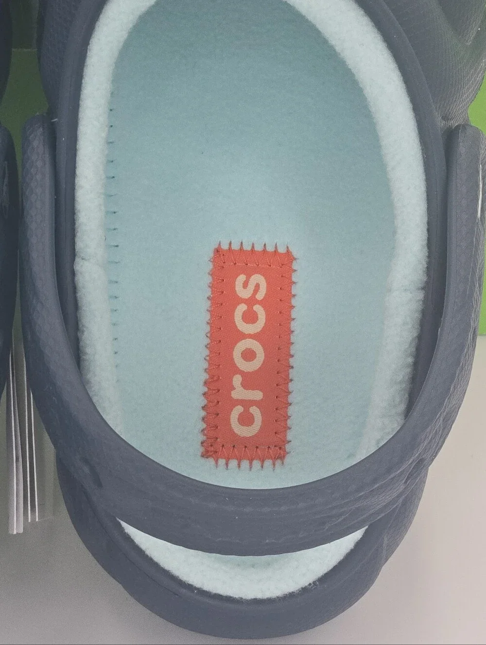 Crocs Classic Lined Overpuff Clog Unisex Nightfall Navy Size Men's 8 Women's 10